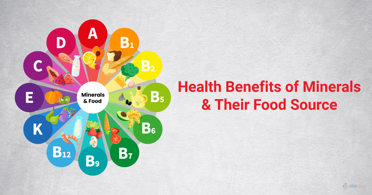 Health Benefits of Minerals and Their Food Sources