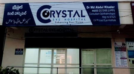 Crystal Eye Hospital - Mancherial Chowrasta, Karimnagar